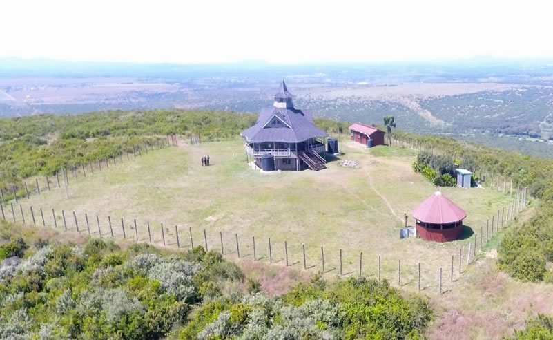 Aerial view of College of Sustainable Agriculture for Eastern Africa – CSAEA with Mt. Oldonyo Sabuk in the background. September 2025. Source; CSAEA Library